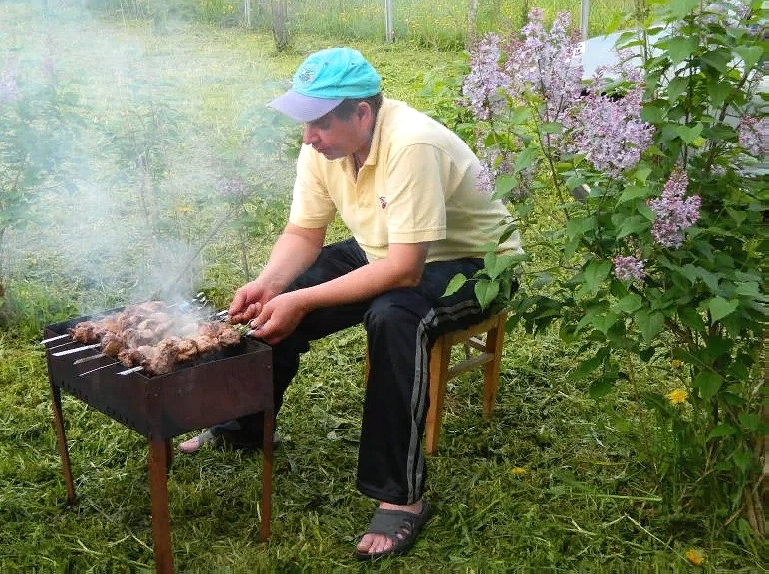 После шашлыка