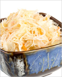 Маринованная капуста с луком и хреном &laquo;По-словацки&raquo;